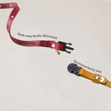 Handmade Leather Collar - Bone