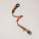 Handmade Leather Cat Collar - Caramel