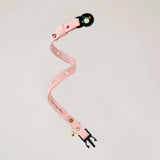 Handmade Leather Cat Collar - Soft Blush