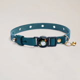 Handmade Leather Cat Collar - Tide
